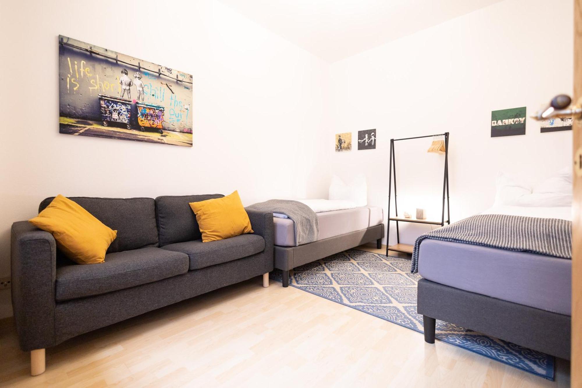 Ko-Living Space An Der Oper - Street Art Design Apartments Halle  Extérieur photo